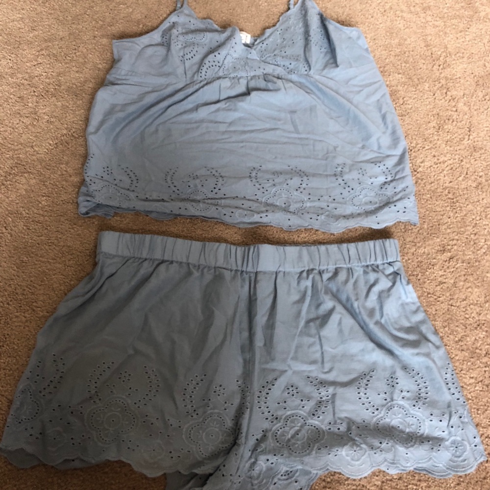Artisan NY Lace Pajama Short Set